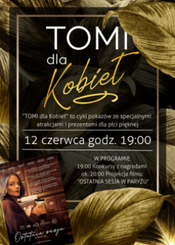 TOMI dla Kobiet - Ostatnia sesja w Paryżu